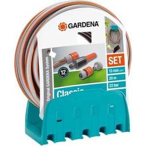 Кронштейн настенный Gardena со шлангом Classic 20м 1/2" (18005-20.000.00)