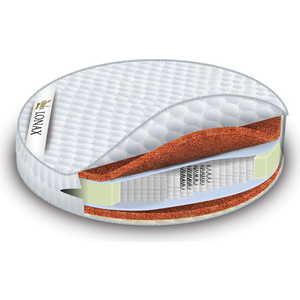 Матрас Lonax Round Cocos S1000 D x210
