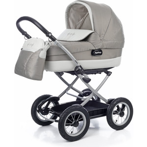 Коляска-люлька Peg-Perego Culla Auto с шасси Velo 58.5 Nero (серо/белый)