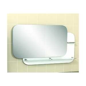 Зеркало Меркана Адажио 100 см белое светодиод.подсветка (25355) (25355)