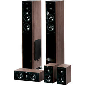 Комплект акустических систем Jamo S 606 HCS 3, wenge