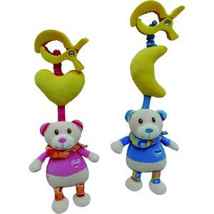 Развивающая игрушка I-Baby Мишка на клипсе B-13105