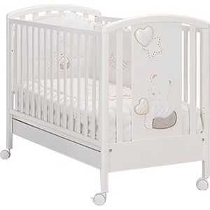 Пеленальный комод Mibb Stellina White/Beige белый/бежевый BG761UBB