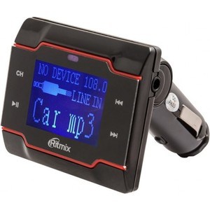 FM-трансмиттер Ritmix FMT-A760 fm трансмиттер rolsen rfa 320 mp3 usb microsd пульт ду