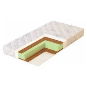Матрас в кроватку Plitex Eucalypt Mist 119x60x11 см ЭВК-03/1