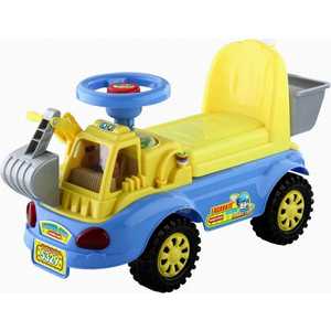 Каталка TOYSMAX Экскаватор синий 5329