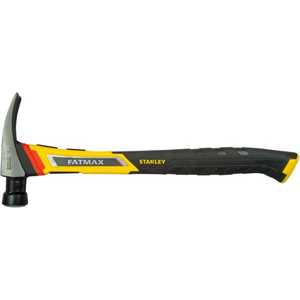Молоток Stanley 400г с прямым гвоздодером AntiVibe FatMax (FMHT1-51249)