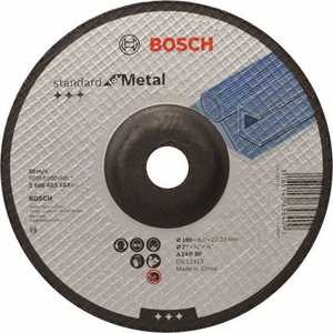 Диск зачистной Bosch 180х22.2х6.0мм Standard for Metal (2.608.603.183)