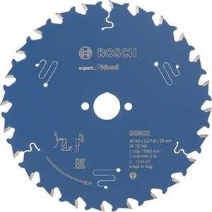 Диск пильный Bosch 160х20мм 24зуба Expert for Wood (2.608.644.016)
