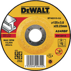 Диск отрезной DeWALT 125х22.2х3мм (DT 42310)