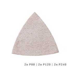Шлифлист Dremel по краске P80/120/240 6шт Multi-Max MM70P (2615M70PJA)