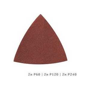 Шлифлист Dremel по дереву P60/120/240 6шт Multi-Max MM70W (2615M70WJA)