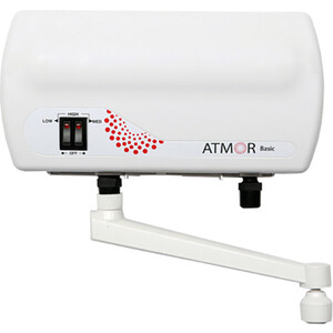 Электрический проточный водонагреватель Atmor Basic 5 кран