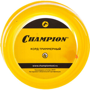 Леска триммерная Champion 2.4мм 12м Star (C5025)