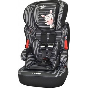 Автокресло Nania Biline SP 9-36кг Animals Zebre Black черный 295175