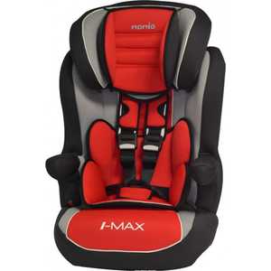 Автокресло Nania I-max luxe Isofix 9-36кг Carmin красный/серый 966929
