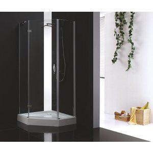 Душевой уголок Cezares BERGAMO-P-1-100-P-Cr-L