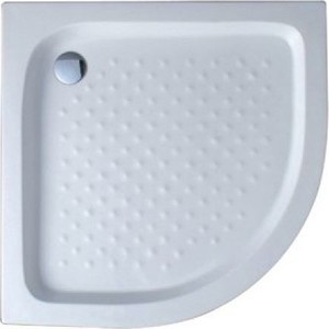 Душевой поддон Cezares 80x80x15 см акриловый радиальный (TRAY-A-R-80-550-15-W)