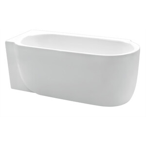 Акриловая ванна BelBagno 170x75x58 см свободностоящая, левая (BB11-1700-L)
