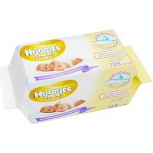 Влажные салфетки Huggies Элит Софт (64x2) 128 шт (Новые) 2398293
