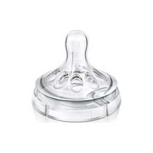 Набор сосок Philips Avent силиконовых Natural быстрый поток (6+) SCF654/27 80540