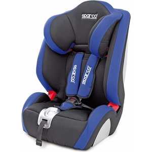Автокресло Sparco F 1000K (9-36 кг) чёрный/синий SPC/DK-350 BK/BL