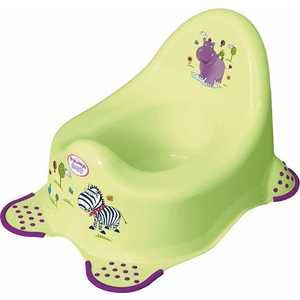 Горшок Prima Baby OKT "Hippo" с антискользящим покрытием салатовый 8648