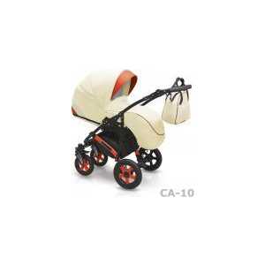 Коляска 2в1 Camarelo Carera светло-бежевый K243/10
