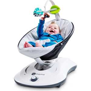 Кресло-качалка 4moms RockaRoo серебристая