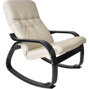 Кресло-качалка Мебель Импэкс Сайма экокожа (018.002) бежевая