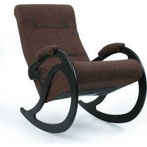 Кресло-качалка Мебель Импэкс МИ Модель 5 каркас венге с лозой,обивка Malta 15А