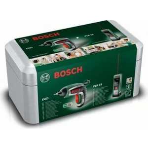 Аккумуляторная отвертка Bosch IXO + PLR15 (0.603.672.003)