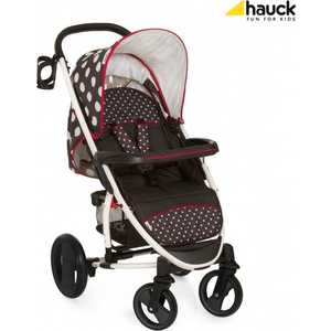 Коляска Hauck Malibu XL (Dots Black) hauck прогулочная коляска malibu м 12 hauck violett