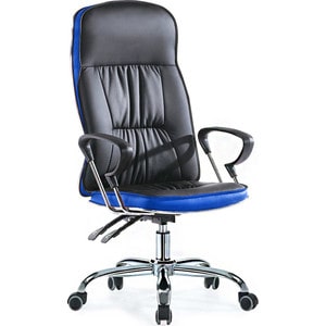Офисное кресло SmartBuy SB-A500 черное с синим