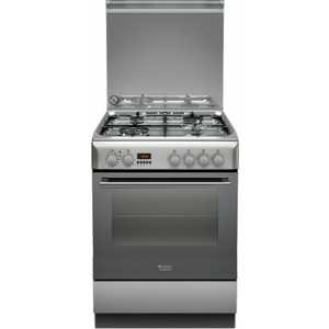Комбинированная плита Hotpoint-Ariston H6TMD6AF (X) RU