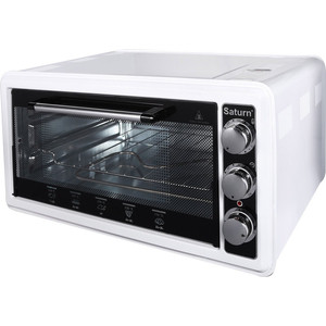 все цены на Мини-печь Saturn ST-EC1077 White онлайн