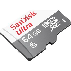 Карта памяти Sandisk 64GB microSDXC Class 10 Ultra Android UHS-I (SDSQUNB-064G-GN3MN) карта памяти micro sdxc 64gb class 10 sandisk sdsqunb 064g gn3mn