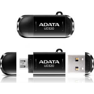 Флеш накопитель A-Data 64GBDashDrive UD320 OTG USB 2.0/MicroUSB Черный (AUD320-64G-RBK) цена Флеш накопитель A-Data 64GBDashDrive UD320 OTG USB 2.0/MicroUSB Черный (AUD320-64G-RBK) цены онлайн