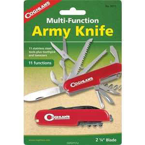 Нож многофункциональный COGHLANS туристический (11 функций) (9511)