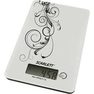 Кухонные весы Scarlett SC-1212 white/black