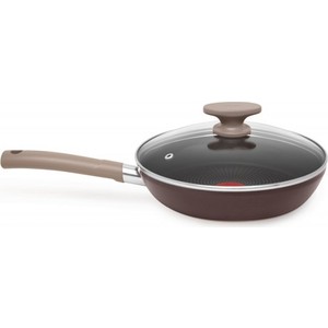 Сковорода с крышкой Tefal Tendance Chocolate d 26 см 041 47 926