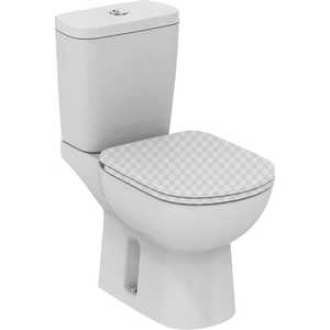 Унитаз (чаша) Ideal Standard Vista для монтажа с бачком горизонтальный выпуск (T337601)