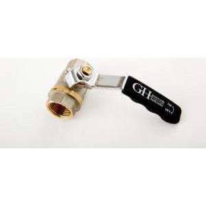 Кран General Hydraulic шаровый В-В короткая ручка 1" (GH04300006)