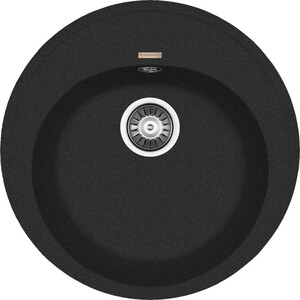 Мойка кухонная Florentina Лотос D510 черный FG (20.290.В0510.102)