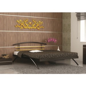 Кровать Стиллмет Сакура красный лак 160х200