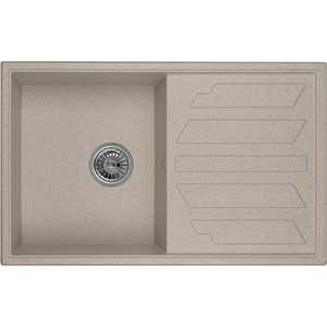 Мойка кухонная Weissgauff QUADRO 800 Eco Granit бежевый