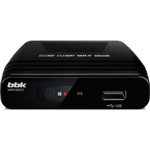 Тюнер DVB-T2 BBK SMP016HDT2 black