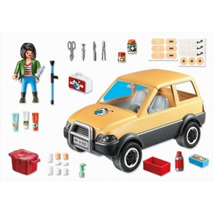 Игровой набор Playmobil Ветеринарная клиника: Автомобиль (5532pm)