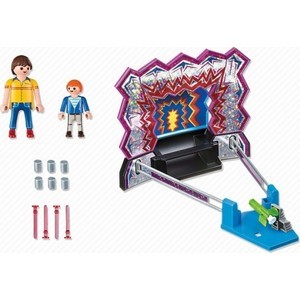 Игровой набор Playmobil Парк Развлечений: Аттракцион Сбей банки (5547pm)