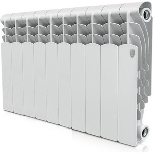 Радиатор отопления ROYAL Thermo алюминиевый Revolution 350/10 секций